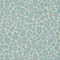 AF72977 AFRICAN LEOPARD Aqua Anna French Fabric