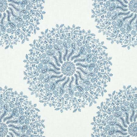 AF78795 LA PROVENCE Blue and White Anna French Fabric