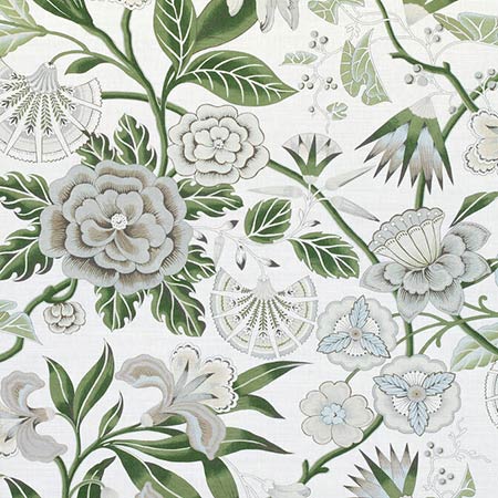 AF9622 CLEO Green and White Anna French Fabric