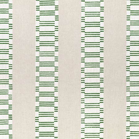 AF9824 JAPONIC STRIPE Emerald Green Anna French Fabric