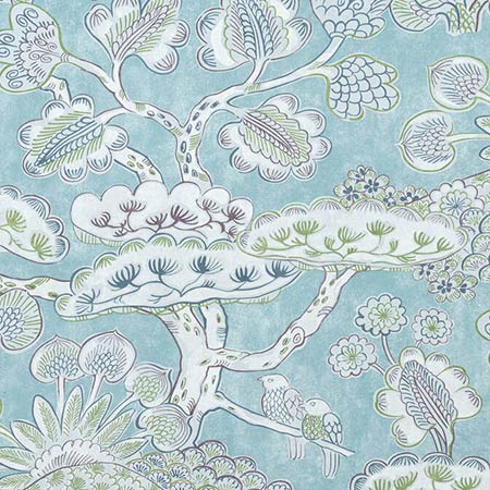 AF9863 TREE HOUSE Robin's Egg Anna French Fabric