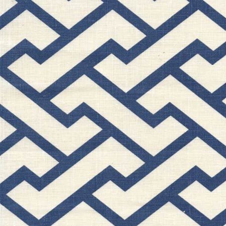 6340-18 AGA New Navy on Tint Quadrille Fabric