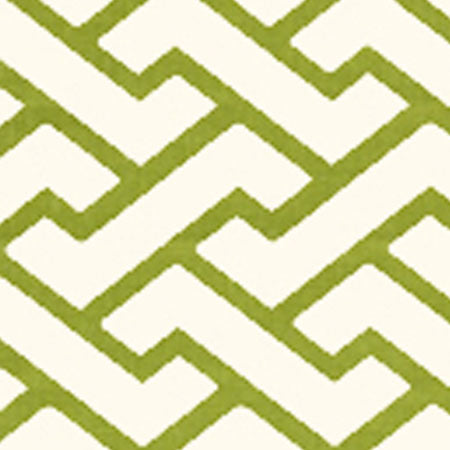 6340-14WP AGA Pistachio Green On Tint Quadrille Wallpaper