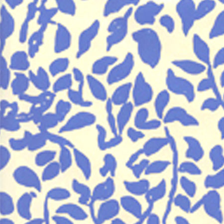 2030-04WP ARBRE DE MATISSE French Blue On Off White Quadrille Wallpaper