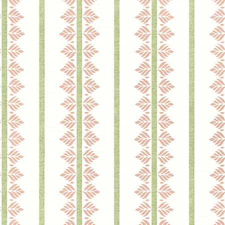 AT15100 FERN STRIPE Blush Anna French Wallpaper