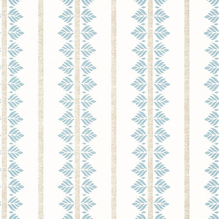 AT15103 FERN STRIPE Spa Blue Anna French Wallpaper