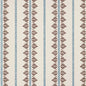 AT15106 FERN STRIPE Brown And Slate Anna French Wallpaper