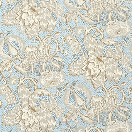 AT15108 WESTMONT Spa Blue Anna French Wallpaper