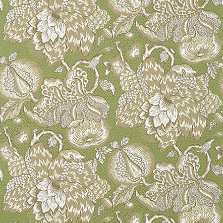 AT15111 WESTMONT Green Anna French Wallpaper