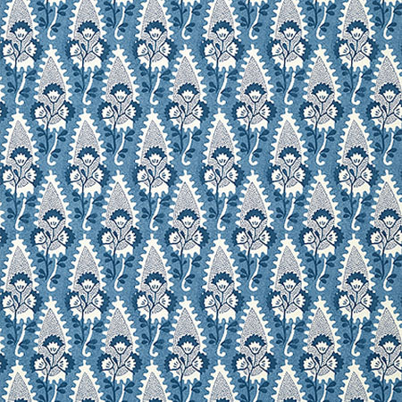 AT15120 CORNWALL Blue Anna French Wallpaper