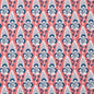 AT15124 CORNWALL Red And Blue Anna French Wallpaper