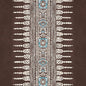 AT15139 JAVANESE STRIPE Brown Anna French Wallpaper
