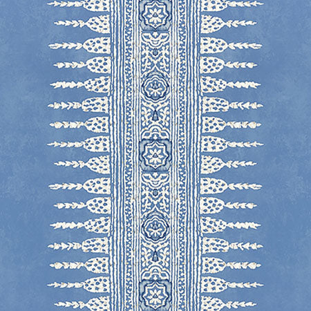 AT15141 JAVANESE STRIPE Wedgewood Blue Anna French Wallpaper