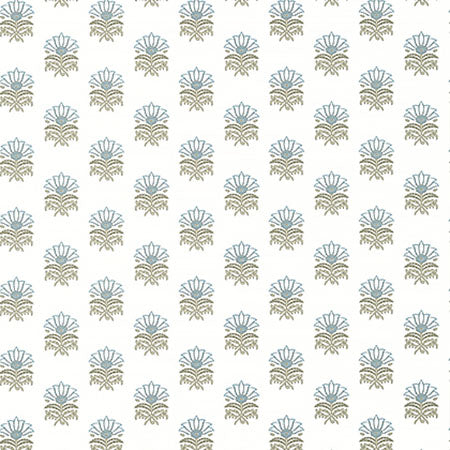 AT15159 MILFORD Spa Blue Anna French Wallpaper