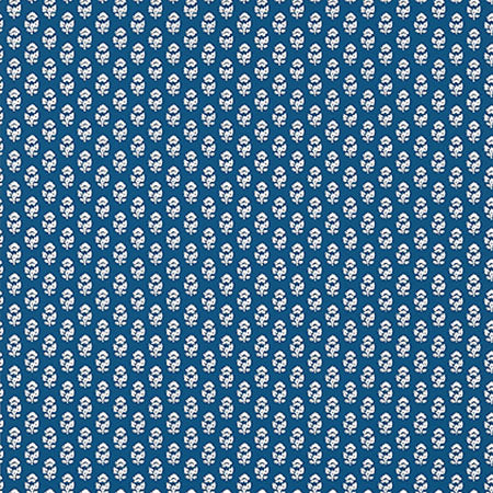 AT15163 JULIAN Navy Anna French Wallpaper