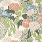 AT23100 LAURA Blush And Green Anna French Wallpaper