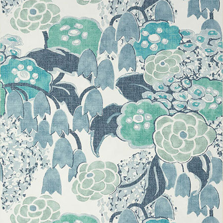 AT23105 LAURA Blue Anna French Wallpaper