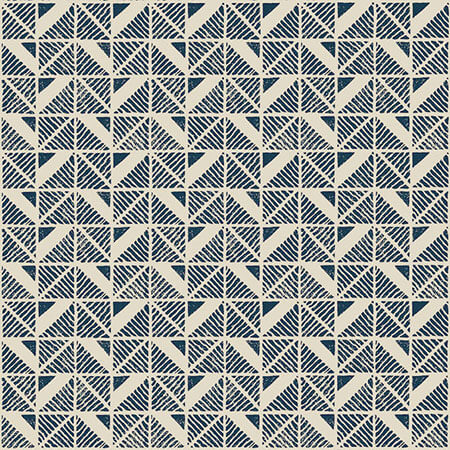 AT23119 BLOOMSBURY SQUARE Navy Anna French Wallpaper