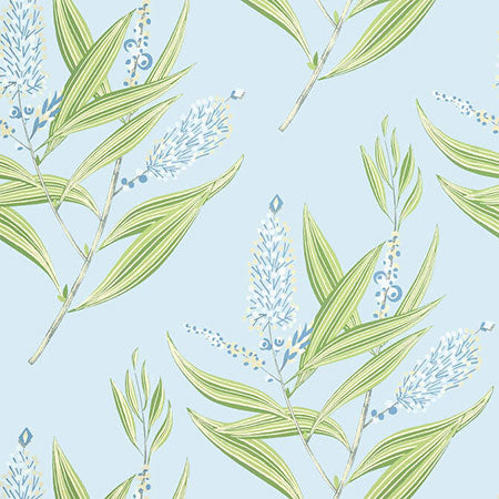 AT23133 WINTER BUD Soft Blue Anna French Wallpaper