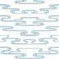 AT23153 CLOUDWATER Blue Anna French Wallpaper