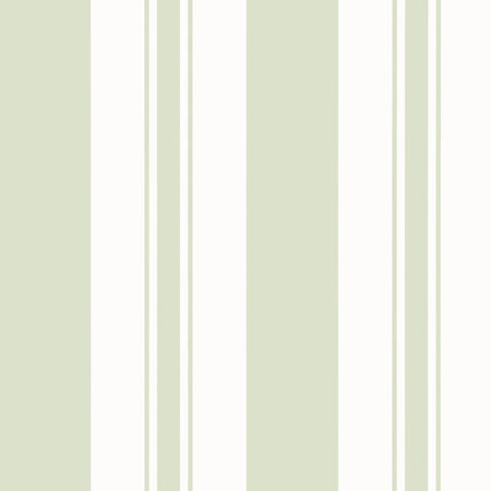 AT23169 KESWICK STRIPE Green Anna French Wallpaper