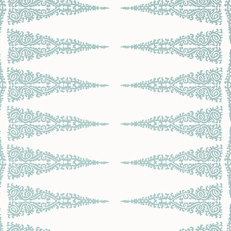 AT24544 ELLERY STRIPE Robin's Egg On White Anna French Wallpaper