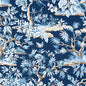 AT24563 ELWOOD Navy Anna French Wallpaper