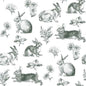AT4263 Bunny Toile York Wallpaper