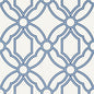 AT6127 ROSCOE Blue Anna French Wallpaper