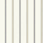 AT6140 DAWSON STRIPE Charcoal And Linen Anna French Wallpaper