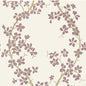 AT6155 ST. ALBANS GROVE Pink On Ivory Anna French Wallpaper