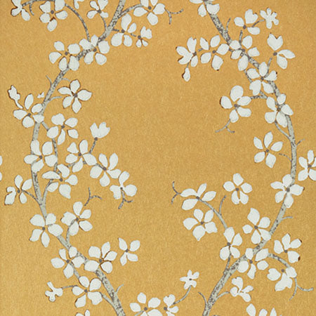 AT6158 ST. ALBANS GROVE Metallic Gold Anna French Wallpaper