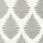 AT78724 PALAMPORE LEAF Grey Anna French Wallpaper