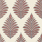 AT78726 PALAMPORE LEAF Red And Blue Anna French Wallpaper