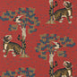 AT78747 KAHNA Red Anna French Wallpaper