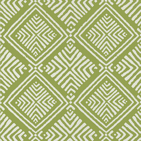 AT78774 DONAVIN DIAMOND Green Anna French Wallpaper