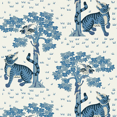 AT78780 KAHNA Blue Anna French Wallpaper