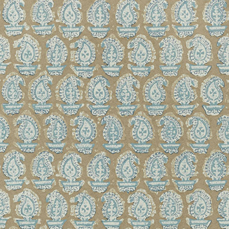 AT78785 GADA PAISLEY Teal Anna French Wallpaper