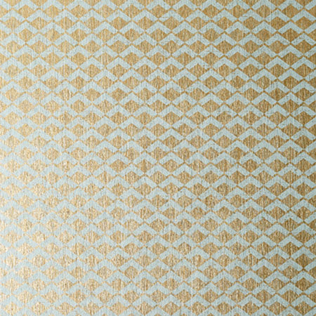 AT79111 CASHIERS Aqua On Metallic Gold Anna French Wallpaper