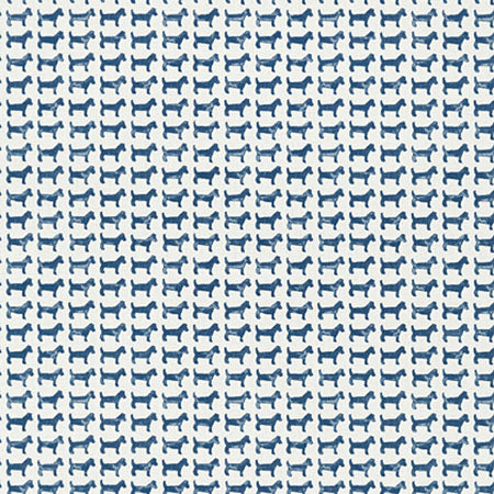 AT79124 BAXTER Navy Anna French Wallpaper