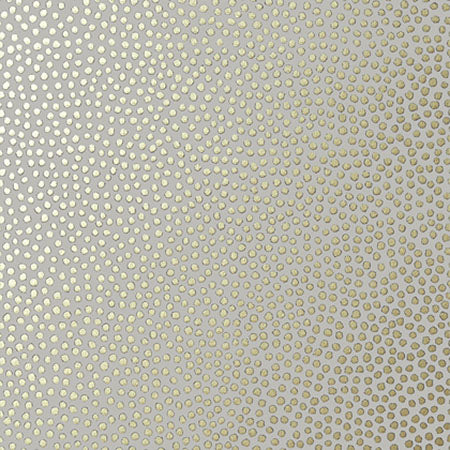 AT79164 DAVIS DOT Metallic Gold On Pewter Anna French Wallpaper