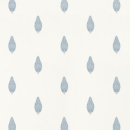 AT79184 MANOR Navy Anna French Wallpaper