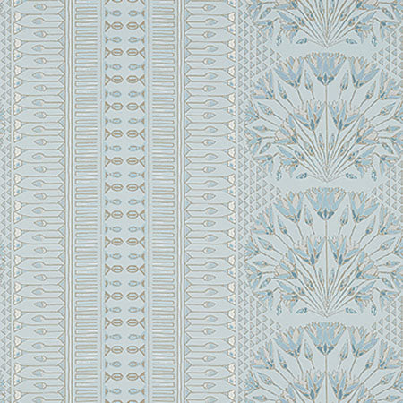 AT9627 CAIRO Spa Blue Anna French Wallpaper