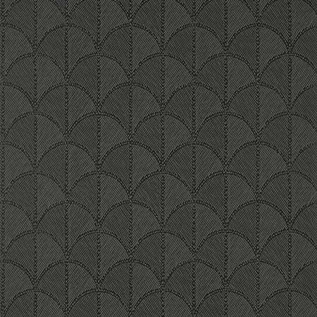 AT9690 SETON SCALLOP Black Anna French Wallpaper