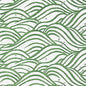 AT9874 WAVES Emerald Green Anna French Wallpaper