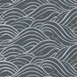 AT9876 WAVES Charcoal Anna French Wallpaper