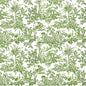 ATWW15172 ANTILLES TOILE Green Anna French Wallpaper