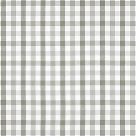 AW15152 SAYBROOK CHECK Grey Anna French Fabric