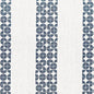 AW23130 FAIRMONT STRIPE EMBROIDERY Navy Anna French Fabric