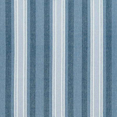 AW23156 DEARDEN STRIPE Navy Anna French Fabric